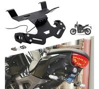 Kit d'éliminateur de garde-boue pour moto Support de plaque d'immatriculation compatible avec Honda CB125R CB150R CB250R CB300R Support de nettoyage arrière en acier inoxydable pour m(Size:for CB125R)