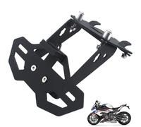 Kit d'élimination de garde-boue arrière en métal pour moto - Support de plaque d'immatriculation LED compatible avec BMW S1000R S1000RR 2019-2022 - Sans perçage - Pour réduire la résistance au vent et