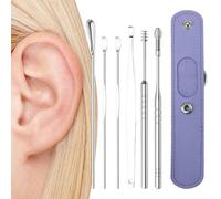 Kit d'élimination des écouteurs, système d'élimination du cérumen, outil de nettoyage des picots, irrigateur de cire d'oreille, otoscope vidéo, kit d'hygiène auriculaire, nettoyant doux pour les