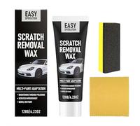 Kit d'élimination des rayures pour voiture avec pâte de polissage et éponge pour réparer la peinture des micro-rayures et des traces de tourbillons pour toutes les couleurs de peinture, peinture de