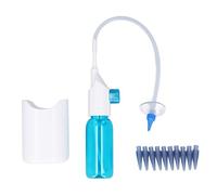 Kit D'élimination du Cérumen, Nettoyant Manuel pour les Oreilles, Système D'irrigation Doux des Oreilles pour Adultes et Enfants avec 2 Types D'embouts Auriculaires, Utilisation