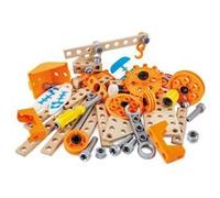 Hape Deluxe Experiment Kit Construction Game Orange Enfants