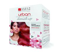 URBAN KERATIN - Kit démaquillant capillaire - 50 ml Naturel Sans produits chimiques synthétiques Liquide 2 flacons Transparent pour tous les types de cheveux et couleurs temporaires