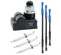 Kit Démarrage Gril Pellet Compatible Memphis Kit Démarrage Gril | Pour grils 4-en-1, matériau plastique résistant, haute efficacité d'allumage, durée de vie prolongée