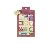 kit dembellissement scrapbooking - 111 pieces - gorjuss qdc370-25
