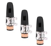 kit d'embouchure de clarinette, 3 pièces, coussins embouchure coussin clarinette avec ligature métallique, accessoire de ligature en sib pour fourniture de remplacement