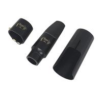 Kit d'embouchure de saxophone alto avec capuchon et ligature pièces de rechange faciles à utiliser pour saxophone
