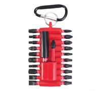 Kit d'embouts de tournevis électrique 22 pièces comprenant des profils hexagonaux PH T SQ PZ en acier offrant un engagement stable et une réduction du risque de came (C (A (mixte))