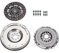 Kit d'Embrayage 3 Pièces AVEC Volant Moteur Fixe Rigide SANS Butée compatible avec QASHQAI X-TRAIL II ESPACE IV KOLEOS LAGUNA II SCENIC II 2.0 dCi - 1231000Q1C 7701477461 7701478676