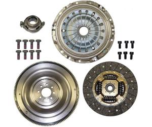 Kit d'Embrayage 4 Pièces avec Volant Moteur Fixe Rigide AVEC Butée compatible avec C5 I II C8 ULYSSE PHEDRA 406 607 807 2.2 HDI JTD - 0532.L5 0532.J5 9644814280