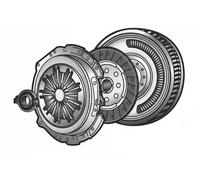Valeo Kit d'embrayage 837057 pour VW et Audi