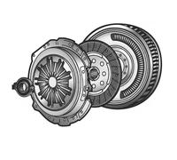 Valeo Kit d'embrayage 837090 avec volant bimasse