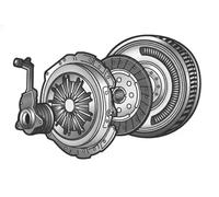 Kit d'embrayage 837413 VALEO pour SSANGYONG KORANDO