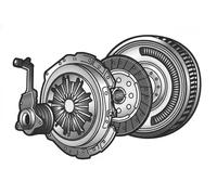 Kit d'embrayage 837474 VALEO pour OPEL CHEVROLET