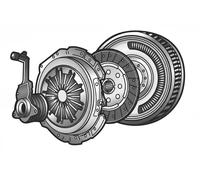 Valeo Kit d'embrayage 837497 pour VW, Skoda, Audi, Seat
