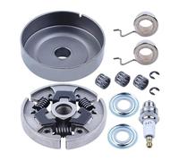 Kit d'embrayage à pignon Droit 3/8"-6T for tronçonneuse MS211 MS171 MS181 MS171C MS181C MS211C