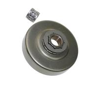 Kit d'embrayage à tambour 3 8 7T avec pignon de jante et roulement d'embrayage, compatible avec les tronçonneuses 362, 365, 371, 372, 372XP, 570 et 575. Remplace la pièce n° 503744401.(Drum Kit A)