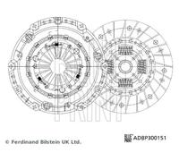 Kit d'embrayage ADBP300151 BLUE PRINT pour FORD TRANSIT Fourgon