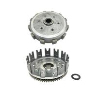 Kit d'embrayage complet (panier extérieur et couronne) compatible avec Zongshen ZS177MM NC250 NC300 250cc 300cc KAYO T6 BSE et Xmotos ZS250GY-3(Clutch)