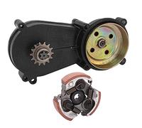 Kit D'embrayage de Boîte de Vitesses en Alliage Métallique + Céramique, Boîte de Vitesses de Boîtier de Cloche de Tambour D'embrayage 14T avec Embrayage pour 47 49 Mini Pocket Quad Dirt Bike ATV