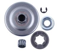Kit d'embrayage de rondelle d'aiguille de bague de pignon de barillet P7 compatible avec pour STIHL MS170 MS180 MS250 MS251 017 018