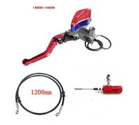 Kit D'embrayage Hydraulique Pour Moto Cnc,Levier À Intervalles Principal,Tuyau D'huile Ogo Pour Yamaha,Kawasaki,Honda,Suzuki De 22mm - Type Red B