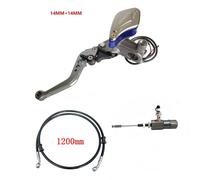 Kit D'embrayage Hydraulique Pour Moto Cnc,Levier À Intervalles Principal,Tuyau D'huile Ogo Pour Yamaha,Kawasaki,Honda,Suzuki De 22mm - Type Grey B