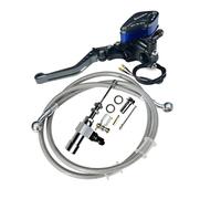 Kit D'embrayage Hydraulique Pour Moto De Course,Levier À Intervalles Master Ogo,Tuyau D'huile Pour Yamaha,Kawasaki,Honda,Suzuki,12.7mm - Type Grey-Sy