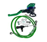 Kit D'embrayage Hydraulique Pour Moto De Course,Levier À Intervalles Master Ogo,Tuyau D'huile Pour Yamaha,Kawasaki,Honda,Suzuki,12.7mm - Type Green-Sy