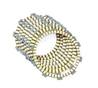 Kit d'embrayage Kit De Plaques d'acier Disque Friction d'embrayage Moto, pour H-Onda XR400SM pour Sol Marbré 2005 CB650F 2014 - 2015 pour Street(Yellow)