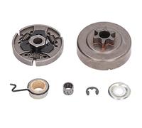 Kit d'embrayage, pignon droit à pas de 3/8LP, pour tronçonneuse MS180 MS250, acier allié de qualité supérieure