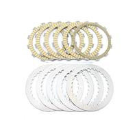 Kit d'embrayage pour H-Onda CB400 VTEC NC39 NC42 1992-2018 2017 2016 2015 2014 2013 2012 2011 2010 2009 Disque d'embrayage De Moto Plaque Friction en Acier(Silver Yellow)