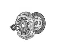 Kit d'embrayage pour véhicules avec embrayage à commande par pression 826995