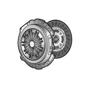 1x Kit d'embrayage VALEO 828015 convient pour OPEL VAUXHALL