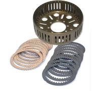 Kit d'embrayage, Pro Race Line avec 8 disques de friction, 10 disques en acier et cloche