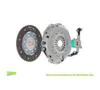 Kit D'embrayage Valeo 834522 Kit3p (csc) Avec Technologie À Rattrapage D'usure