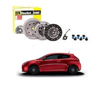 Kit D'Embrayage + Volant Bimasse Pour Fiat Bravo II 198 1.4 16v 103 Kw