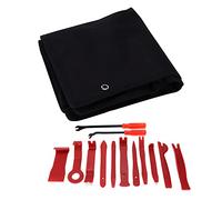 Kit Démontage Audio 13 Pièces, Outils Dépose Garnitures Auto, Plastique Anti - Rayures, Rouge - Ergonomique et Résistant, Pour Réparation et Entretien Véhicules