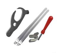 Kit Démontage Pneu 5 Acier pour robuste Kit Démontage Pneu 5(5-Piece Kit) | Acier , crochets renforcés, résiste à la flexion, pour idéal usage pro, finition lisse
