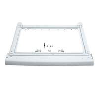 Kit d'empilage blanc pour machine à laver et séchoir Bosch Serie 6 WTG87238EE - WTZ20410