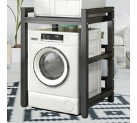 Kit d'empilage réglable en métal pour machine à laver, capacité de 800 kg, support durable pour usage domestique et commercial, dimensions : 75 x 65 x 105 cm