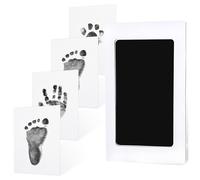 Kit d'empreintes de mains et de pieds sans encre 1 paquet - Tampon encreur pour empreintes de mains et de pieds de b b - Kit d'empreintes de pat