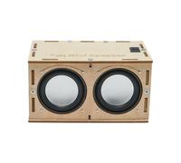 Kit d'enceinte Bluetooth à monter soi-même : amplificateur de son électronique, construisez votre propre enceinte Bluetooth portable en bois.
