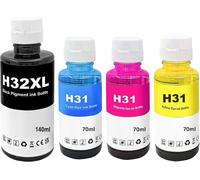 Kit D'Encre Compatible Avec Hp 32Xl&31 Ink Bottle Bundle Pack Pour Smart Tank 5100 Series 5105 5106 5107 7000 7005 7006 7300 7305 7306 7600 7605 7606 Smart Tank Plus 55 50X55 Cm 5 558 559