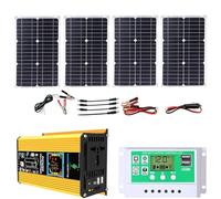 Kit d'énergie solaire hors réseau 6000W, panneau pliable 100W, contrôleur 50A(Unique Colour)