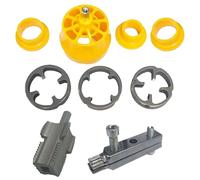 Kit d'enfile-filetages en PVC - Outil de fabrication de filetage de 7,6 cm avec taraud et matrice | Ensemble d'outils de réparation de plomberie | Cutter interne et externe | Résistant à l'usure pour