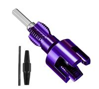 Kit d'enfile-tuyau en PVC, outil de filetage interne externe pour réparations de plomberie, kit de réparation de tuyau portable pour l'entretien de la conduite d'eau, jardin, sous-sol, garage, projets