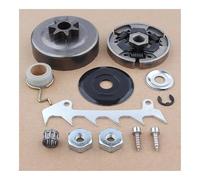 Kit d'engrenage à ver de la tronçonneuse compatible avec MS230 MS250 MS210 MS025 MS021 comprend un pignon de tambour d'embrayage Compatible avec chiens Compatible avec chiens