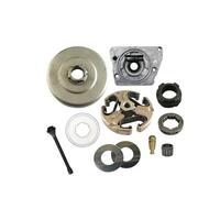 Kit d'engrenage à vis sans Fin de pignon de Jante d'huile de Tambour d'embrayage adapté aux pièces de tronçonneuse 61 66 266 268 272 272XP
