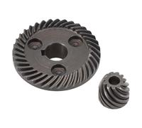Kit d'engrenage conique en métal pour meuleuse d'angle 9553Nb/9554Nb/9555Nb/9557Nb/9557Pb/9558Pb/9553Hn/9555Hn Outil électrique Pièces de rechange pour réparation d'atelier